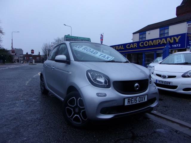 Smart Forfour 1.0 Prime 5dr Hatchback Petrol Silver