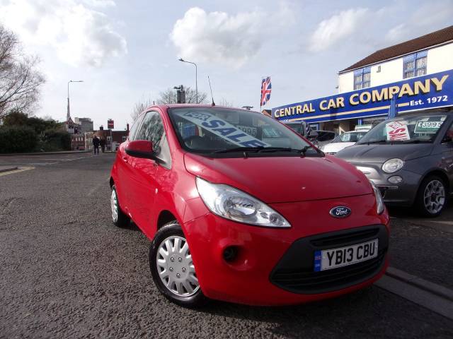 Ford Ka 1.2 Edge 3dr [Start Stop] Hatchback Petrol Red