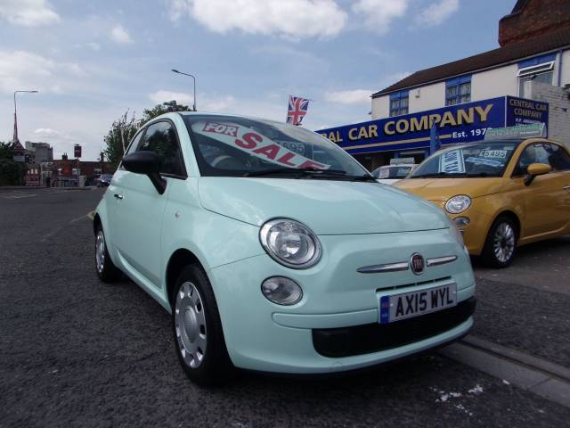Fiat 500 1.2 Pop 3dr [Start Stop] Hatchback Petrol Green