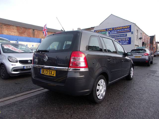 2013 Vauxhall Zafira 1.6i [115] Exclusiv 5dr