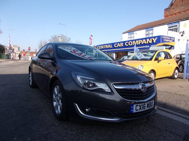Vauxhall Insignia 1.4T SRi 5dr [Start Stop] Hatchback Petrol Grey